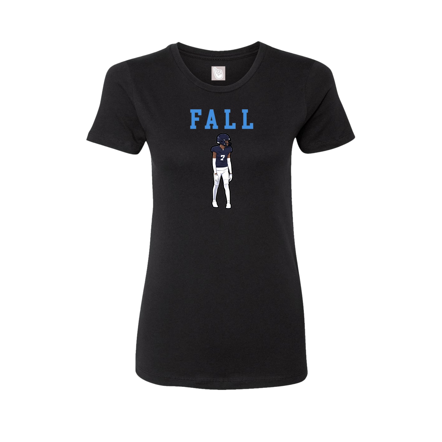 Fitted Women's Tee — Shirsey in Black
