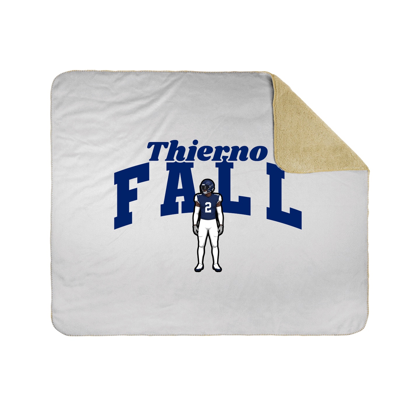 Throw Blanket — Signature Arch in White