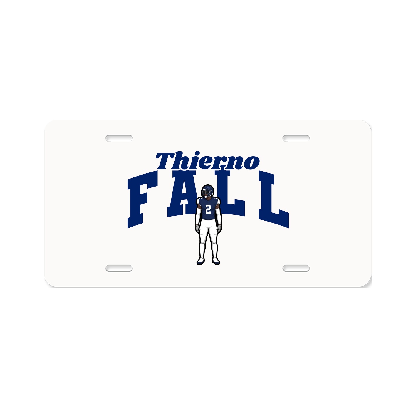 License Plate — Signature Arch in Classic