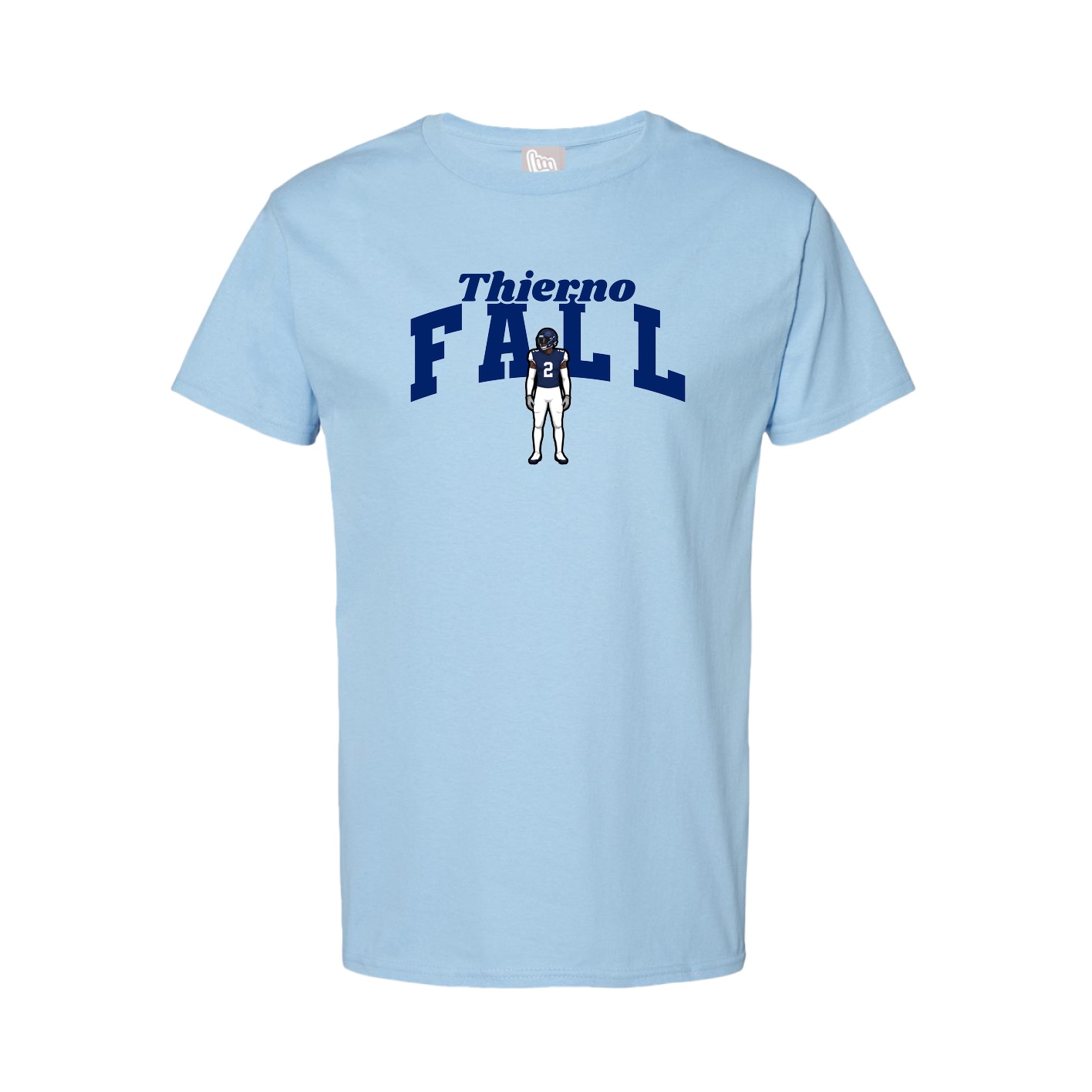 Tee — Signature Arch in Light Blue
