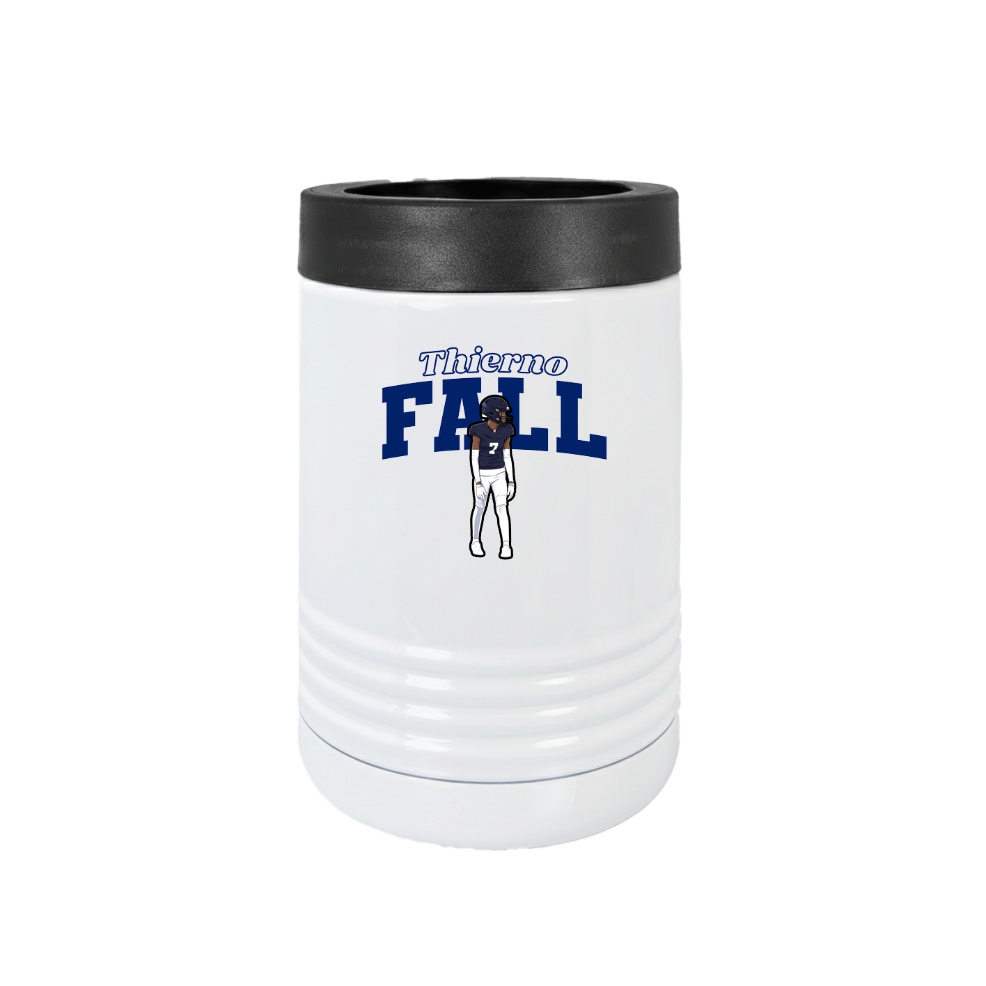 Beverage Holder — Name Arch in White