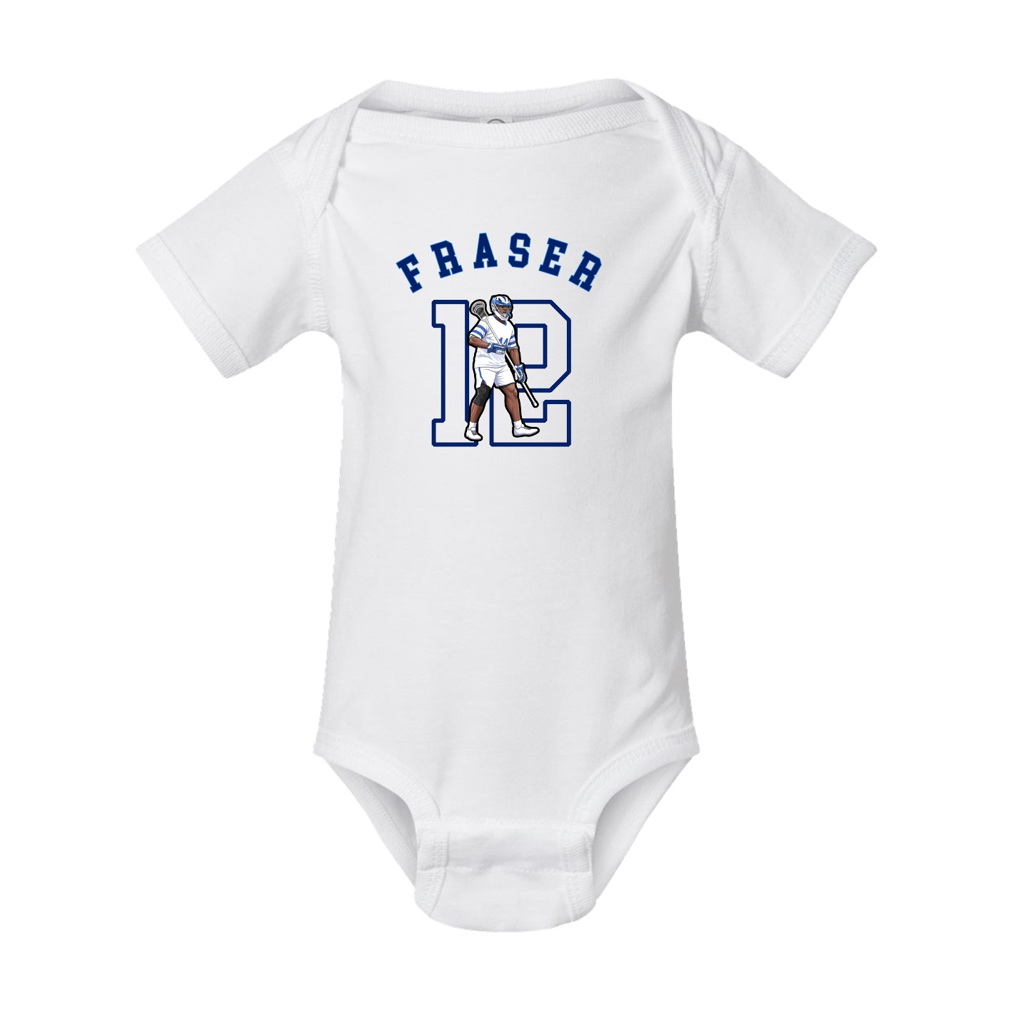 Baby Onesie — Shirsey Arch in White