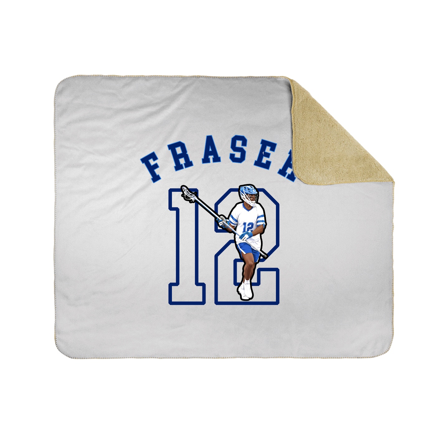 Throw Blanket — Shirsey Arch in White