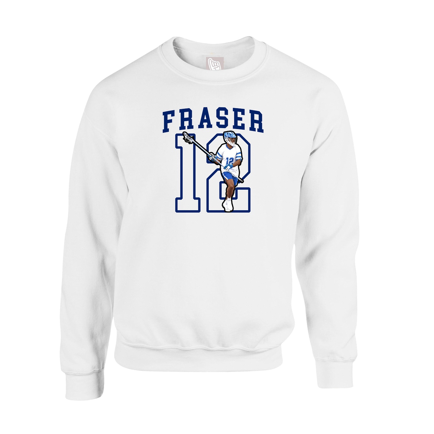 Fleece Crew — Shirsey in White
