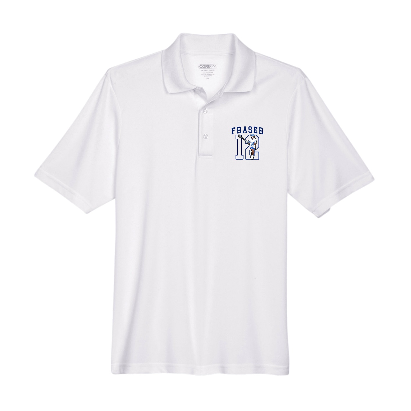 Performance Polo — Shirsey in White