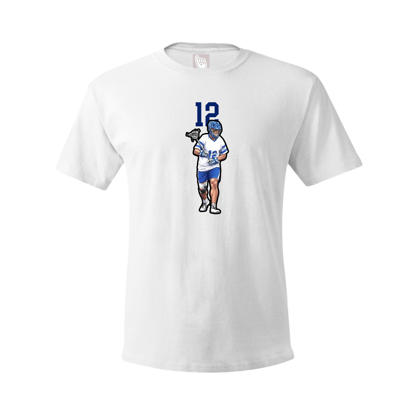 Tee — Number Top in White