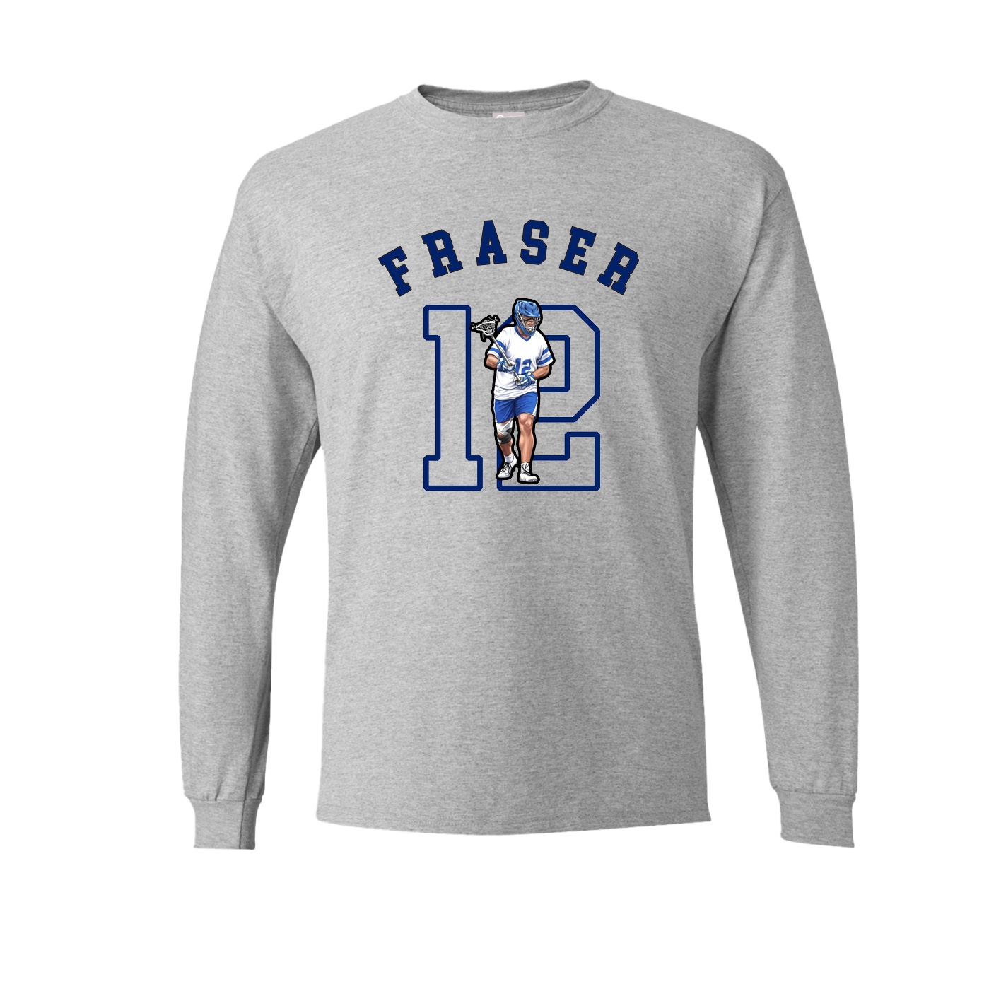 Long Sleeve Tee — Shirsey Arch in Grey