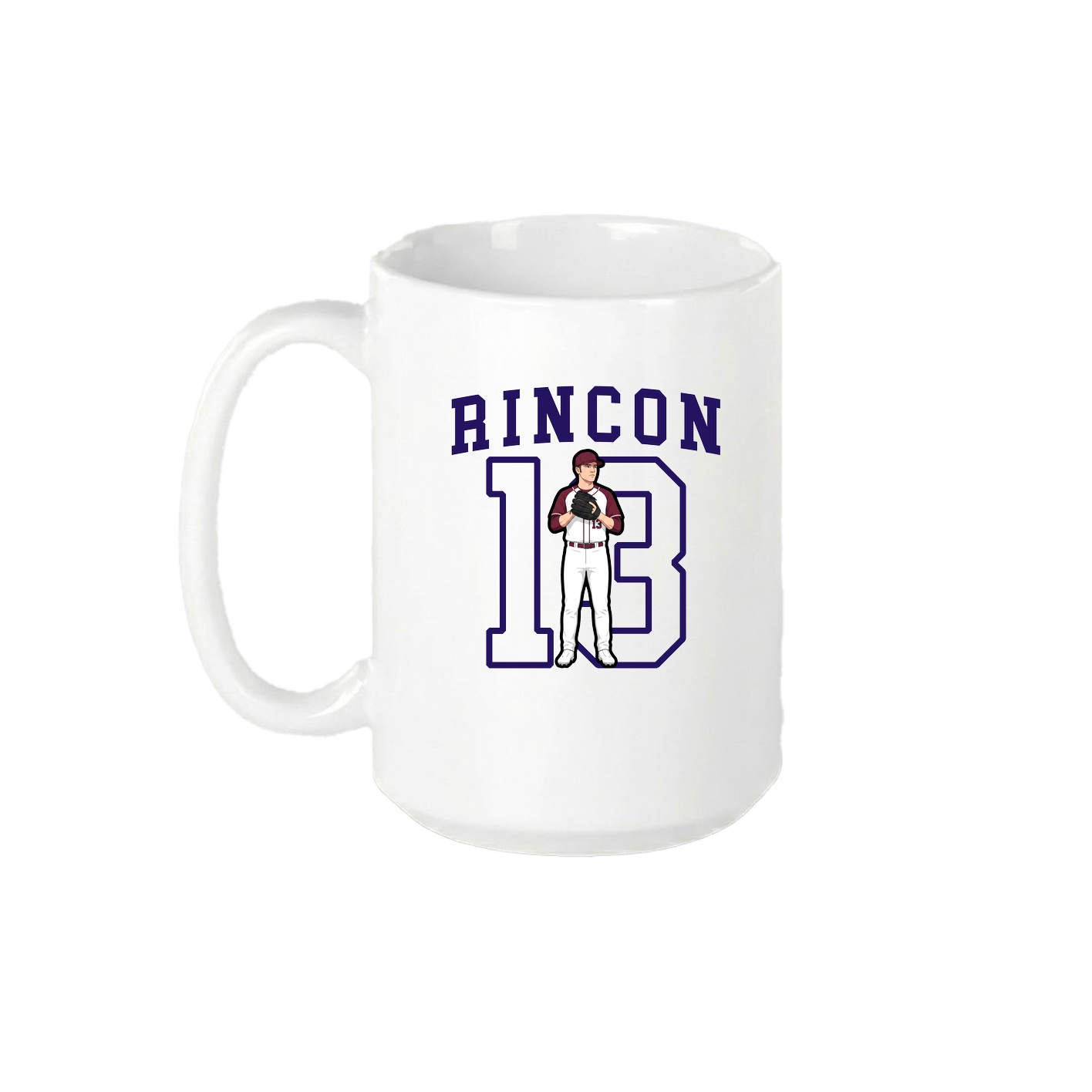 15oz Coffee Mug — Shirsey in White