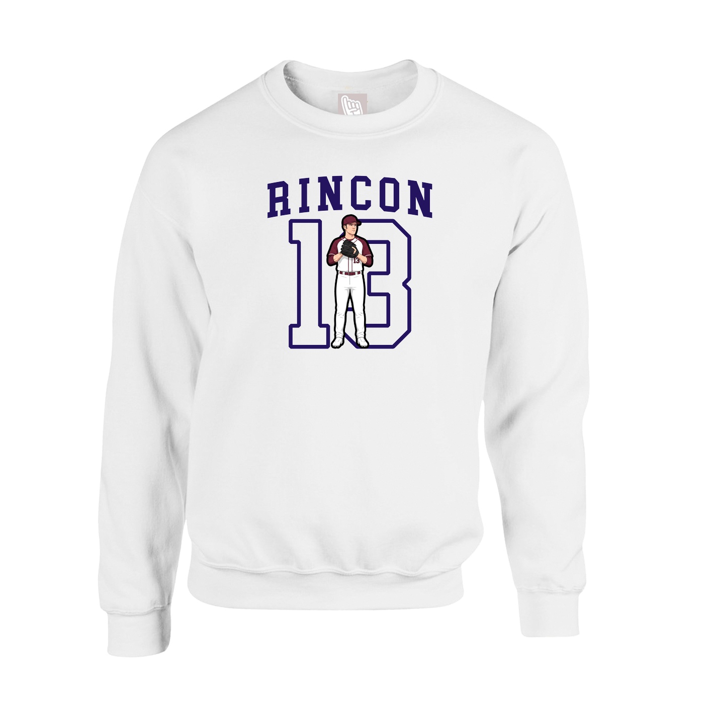 Fleece Crew — Shirsey in White