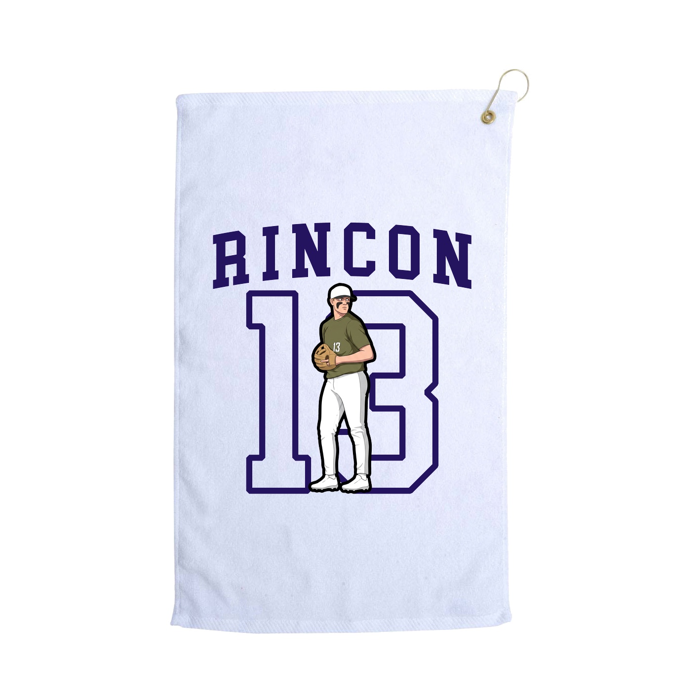 Golf Towel — Shirsey in White
