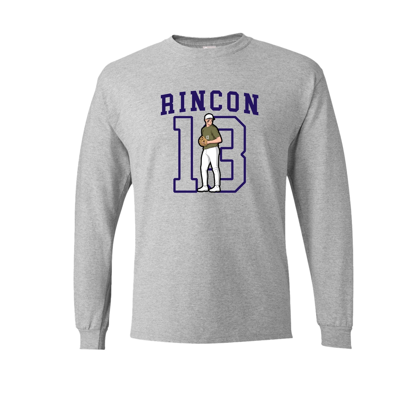 Long Sleeve Tee — Shirsey in Grey
