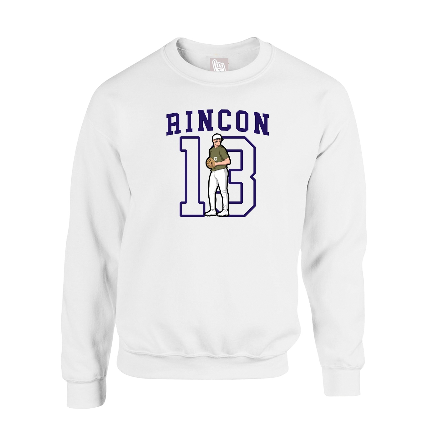 Fleece Crew — Shirsey in White