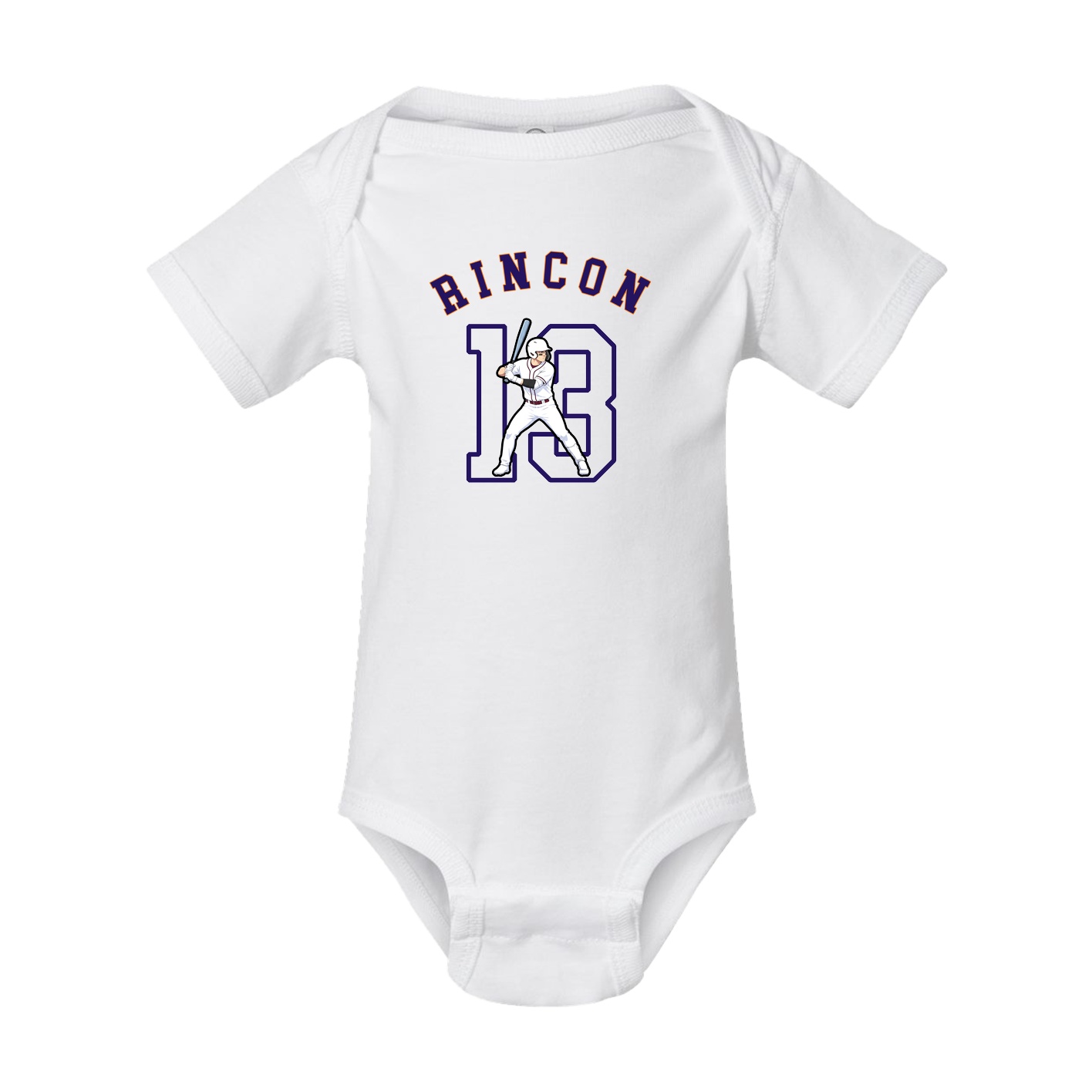 Baby Onesie — Shirsey Arch in White