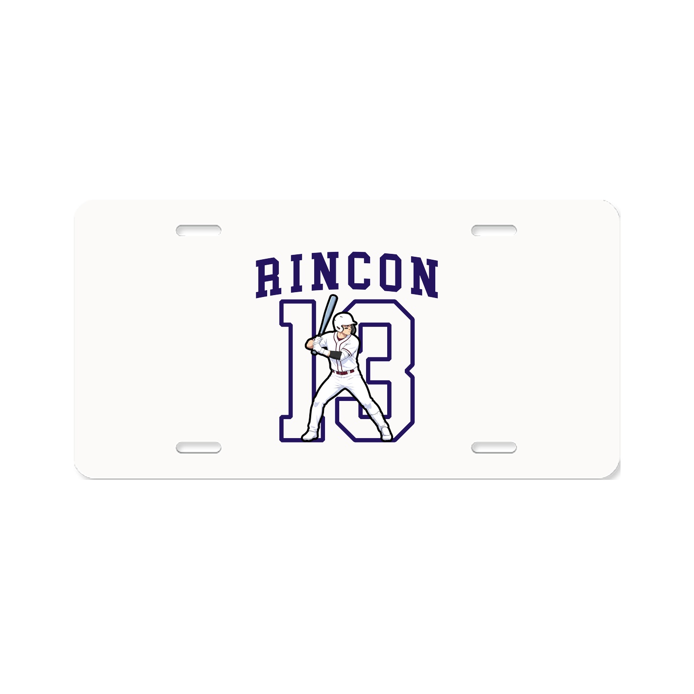 Aluminum License Plate