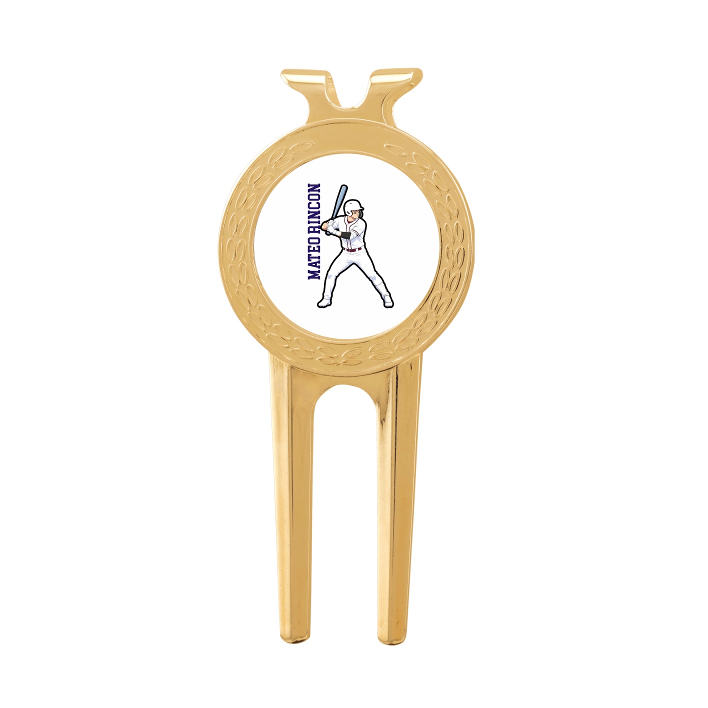 Divot Tool with Ball Marker — Name Vertical in Classic