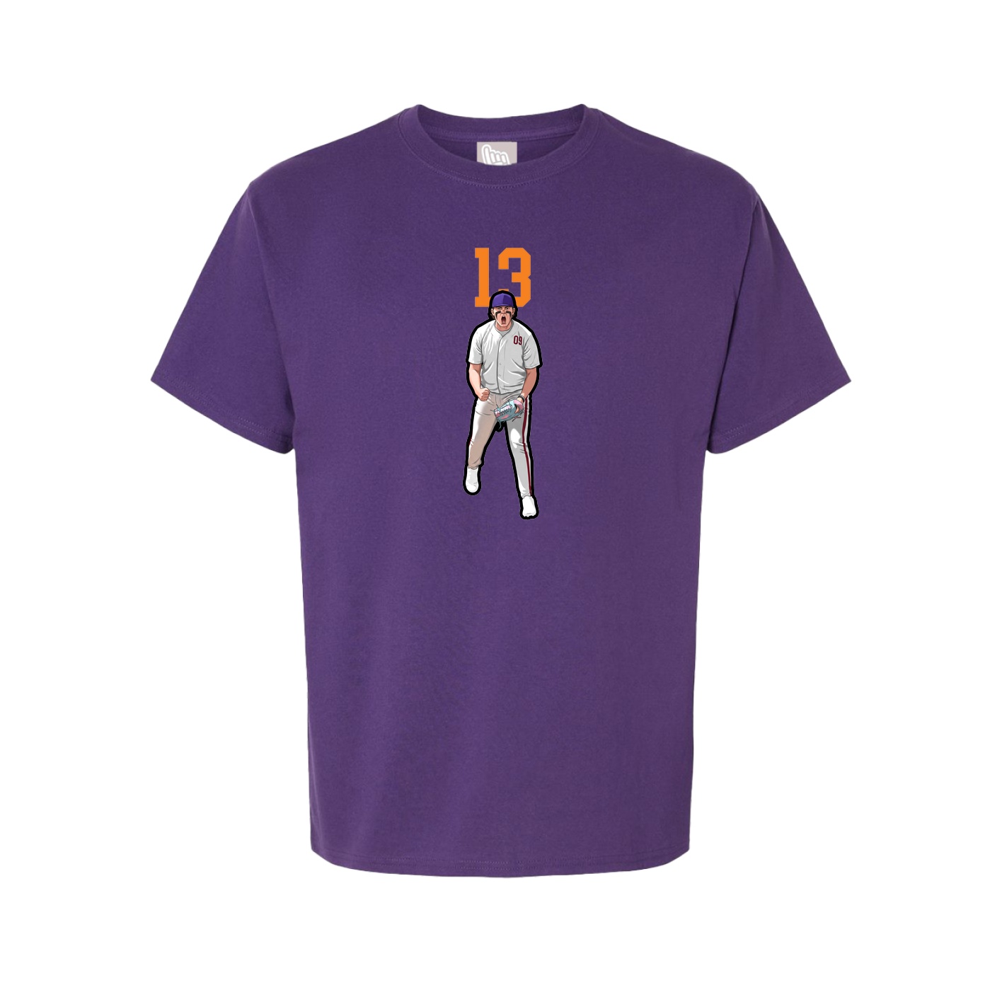 Tee — Number Top in Purple