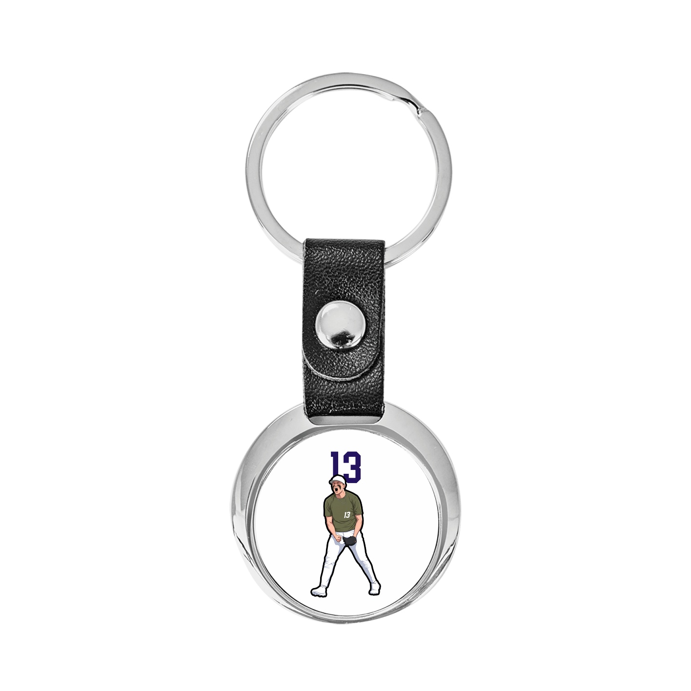 Key Chain — Number Top in Classic
