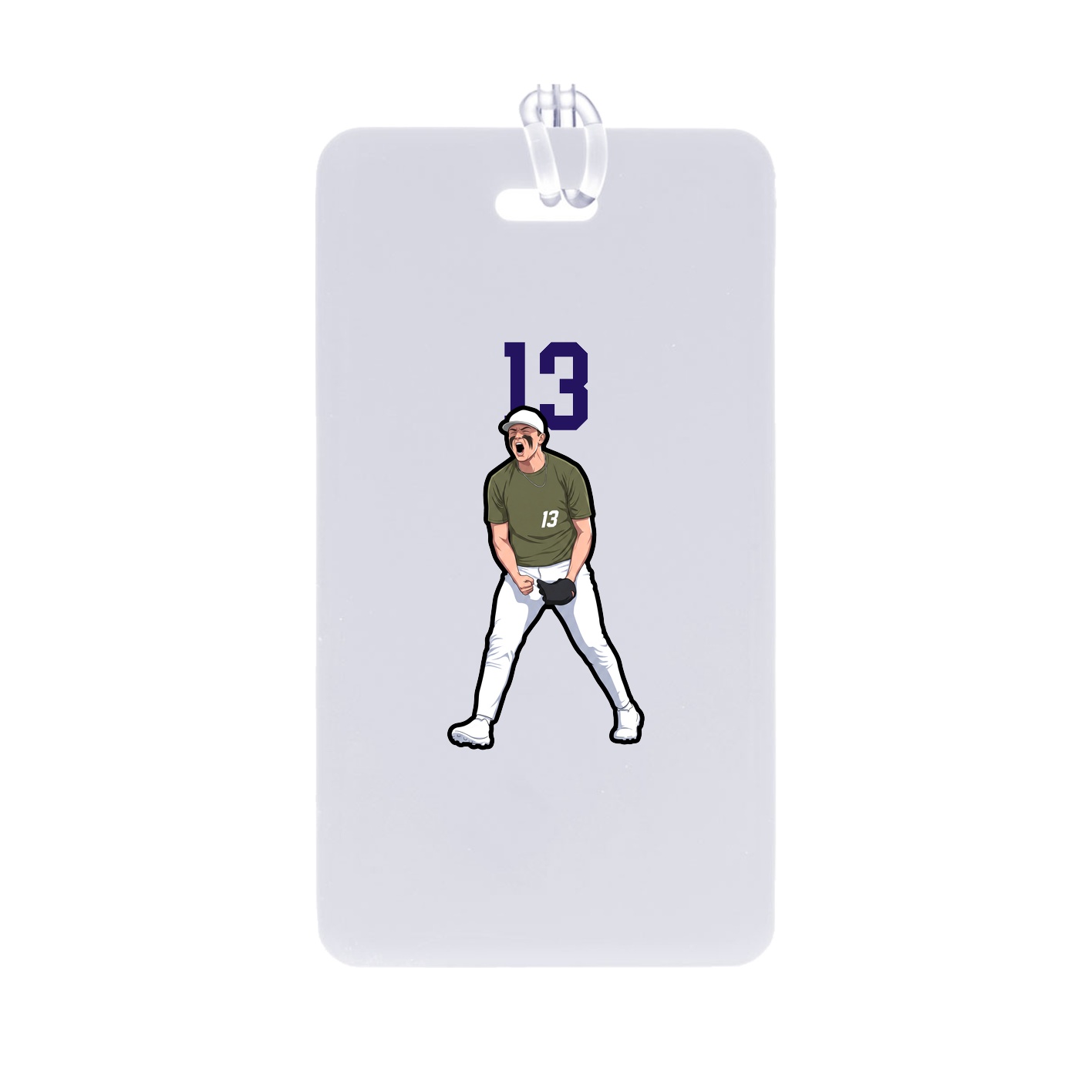 Bag Tag — Number Top in Classic