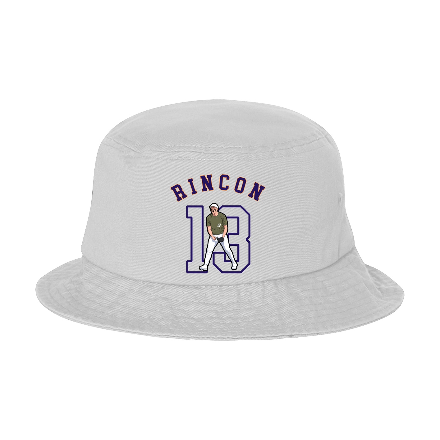 Bucket Cap — Shirsey Arch in White