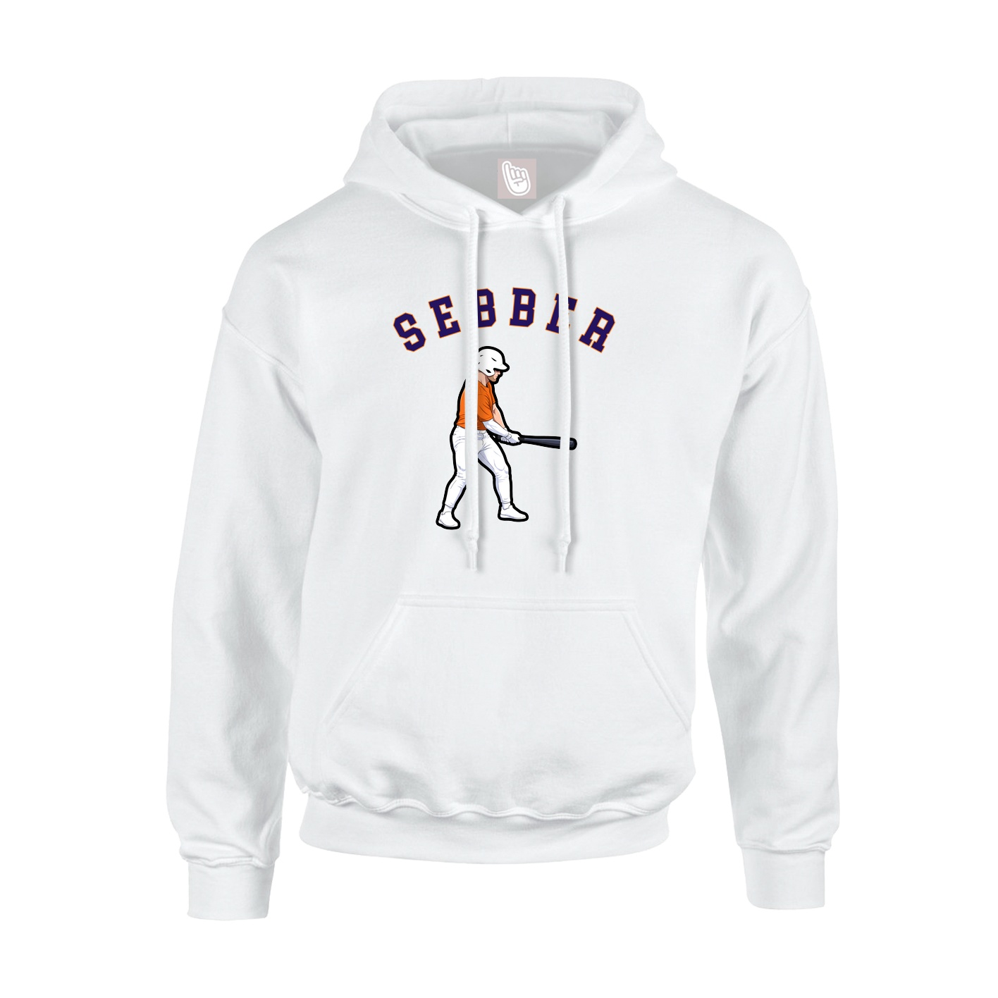 Youth Hoodie — Shirsey Arch in White