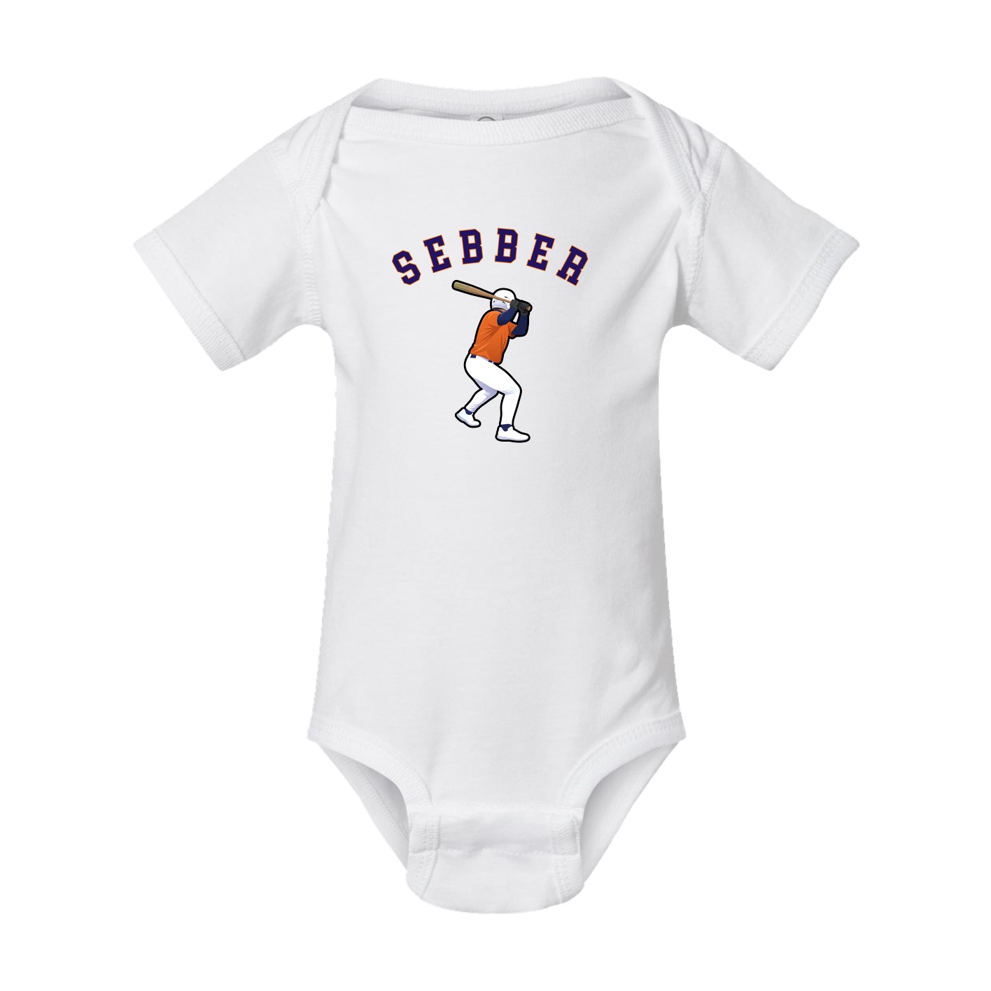 Baby Onesie — Shirsey Arch in White