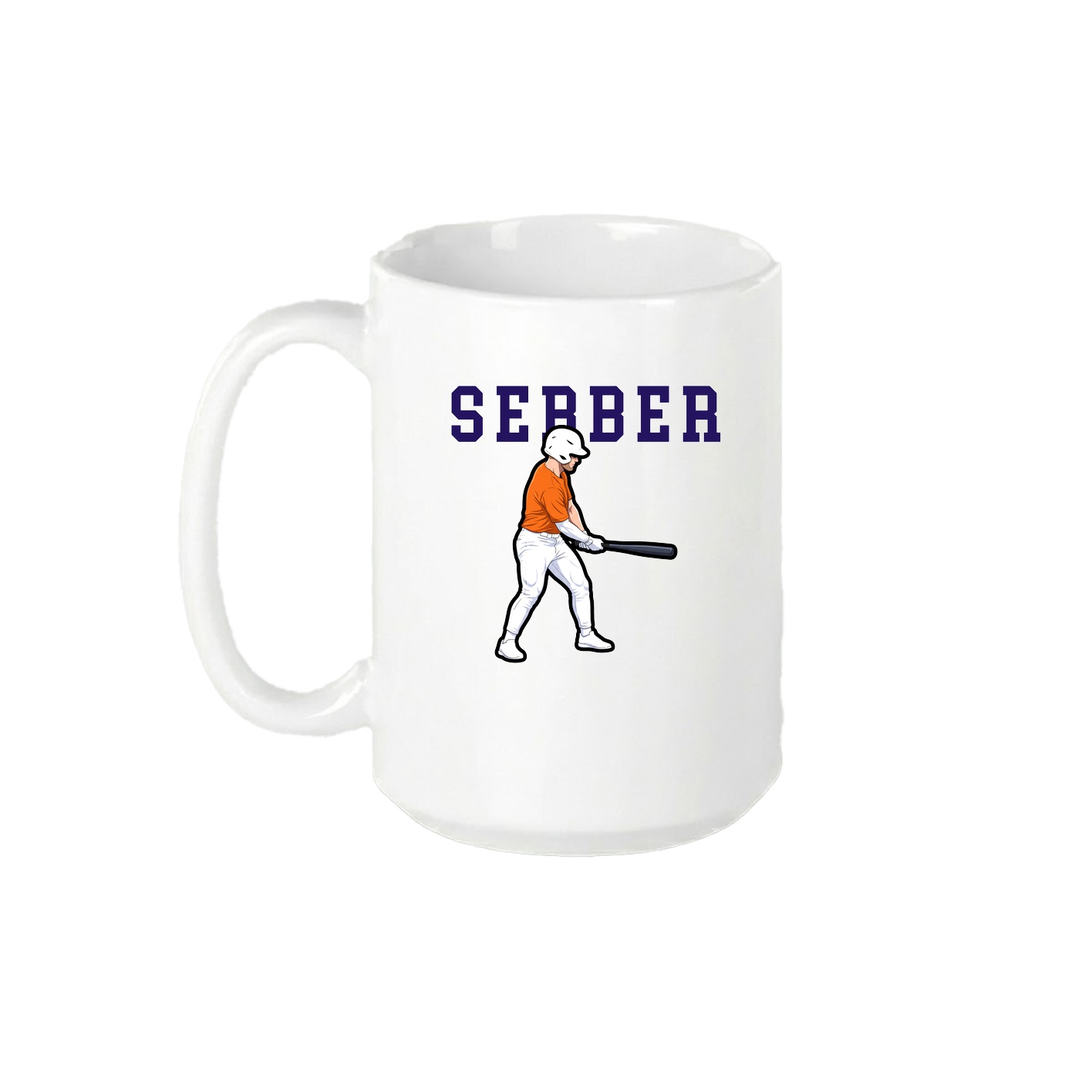 15oz Coffee Mug — Shirsey in White