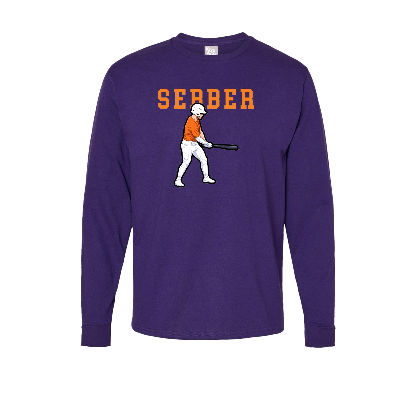 Long Sleeve Tee — Shirsey in Purple