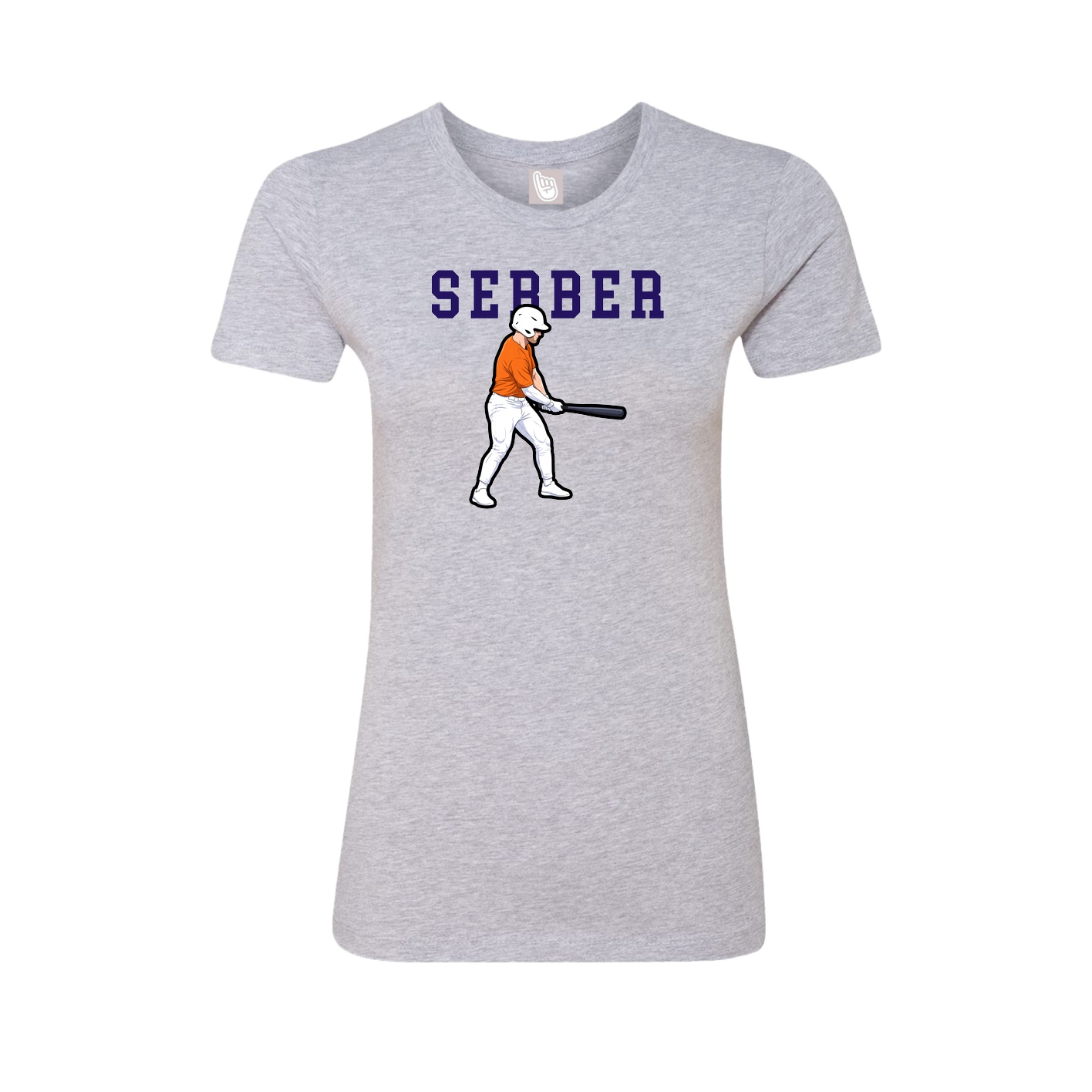 Fitted Women's Tee — Shirsey in Grey