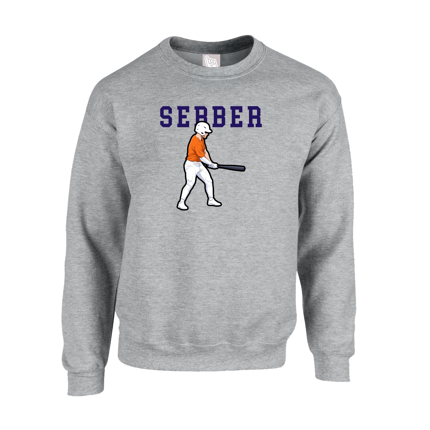 Fleece Crew — Shirsey in Grey
