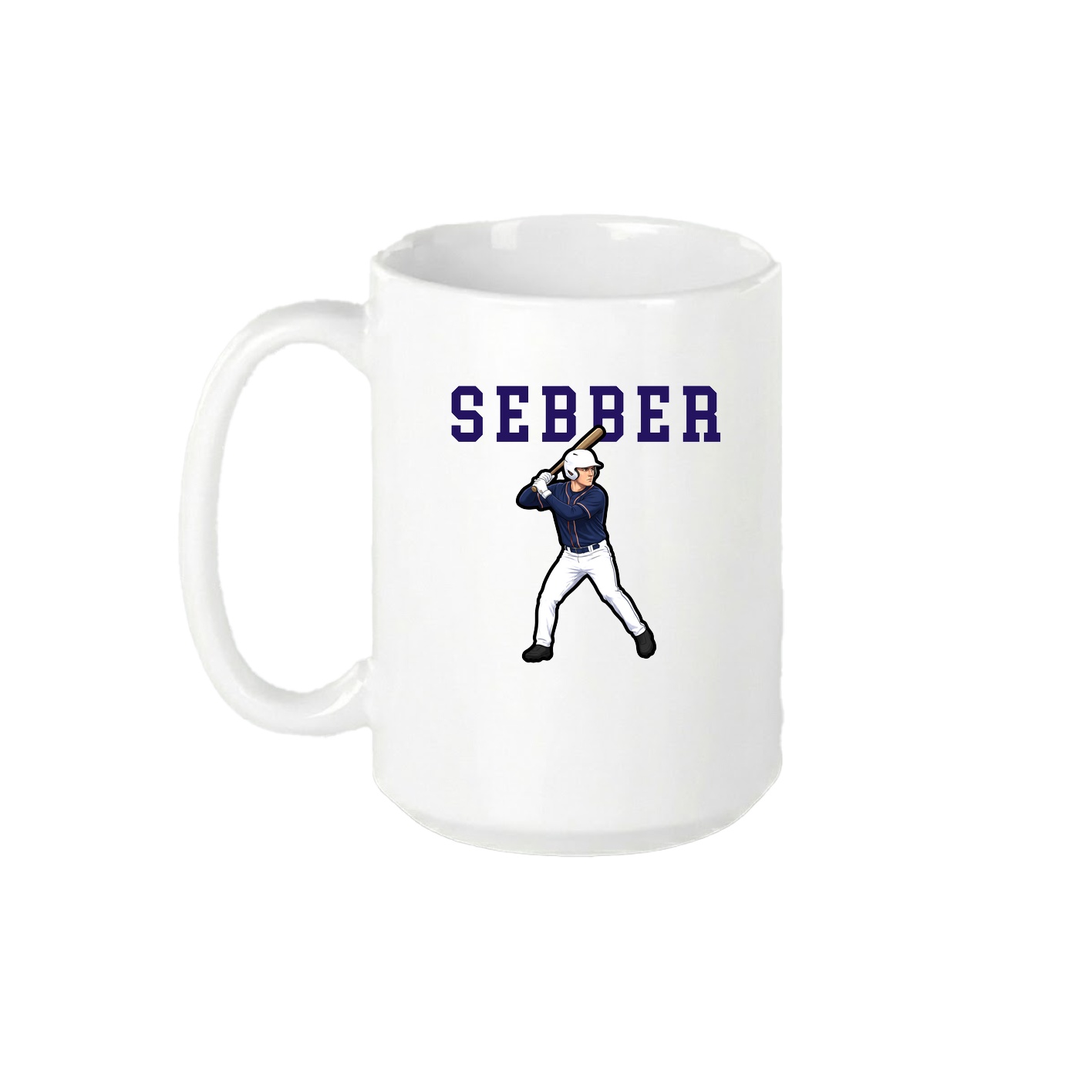 15oz Coffee Mug — Shirsey in White