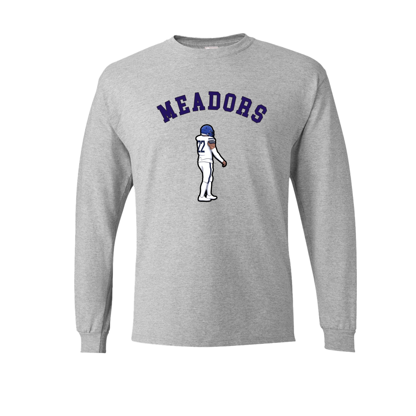 Long Sleeve Tee — Shirsey Arch in Grey