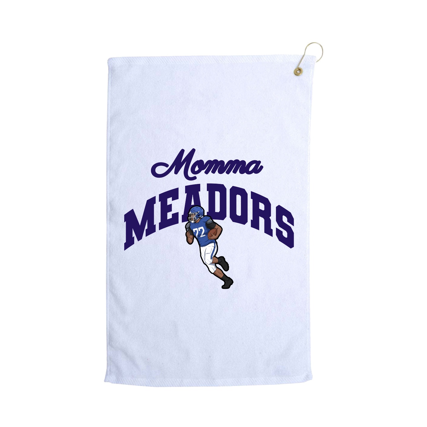 Golf Towel — Mothers Day Arch in White