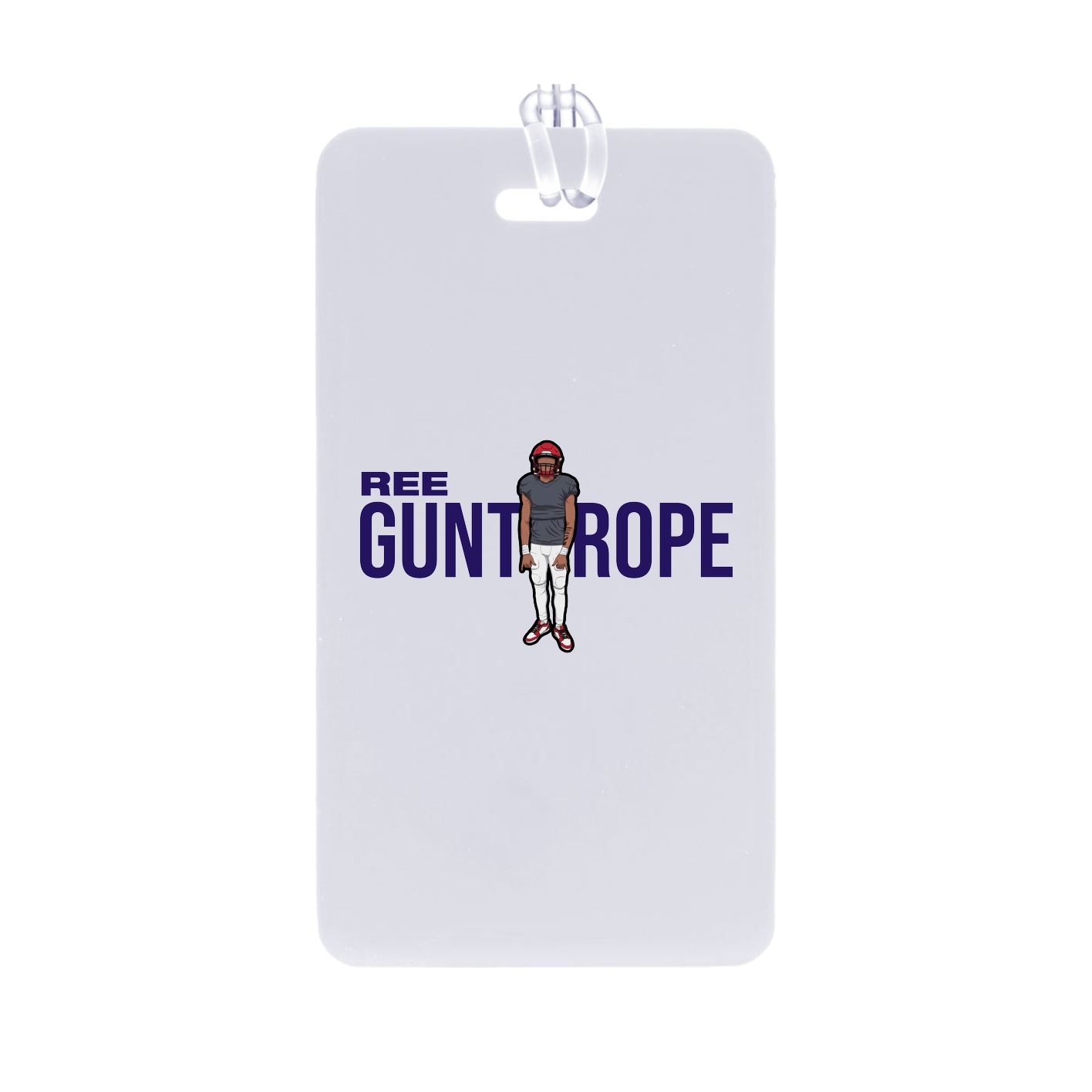 Bag Tag — Player Name in Classic
