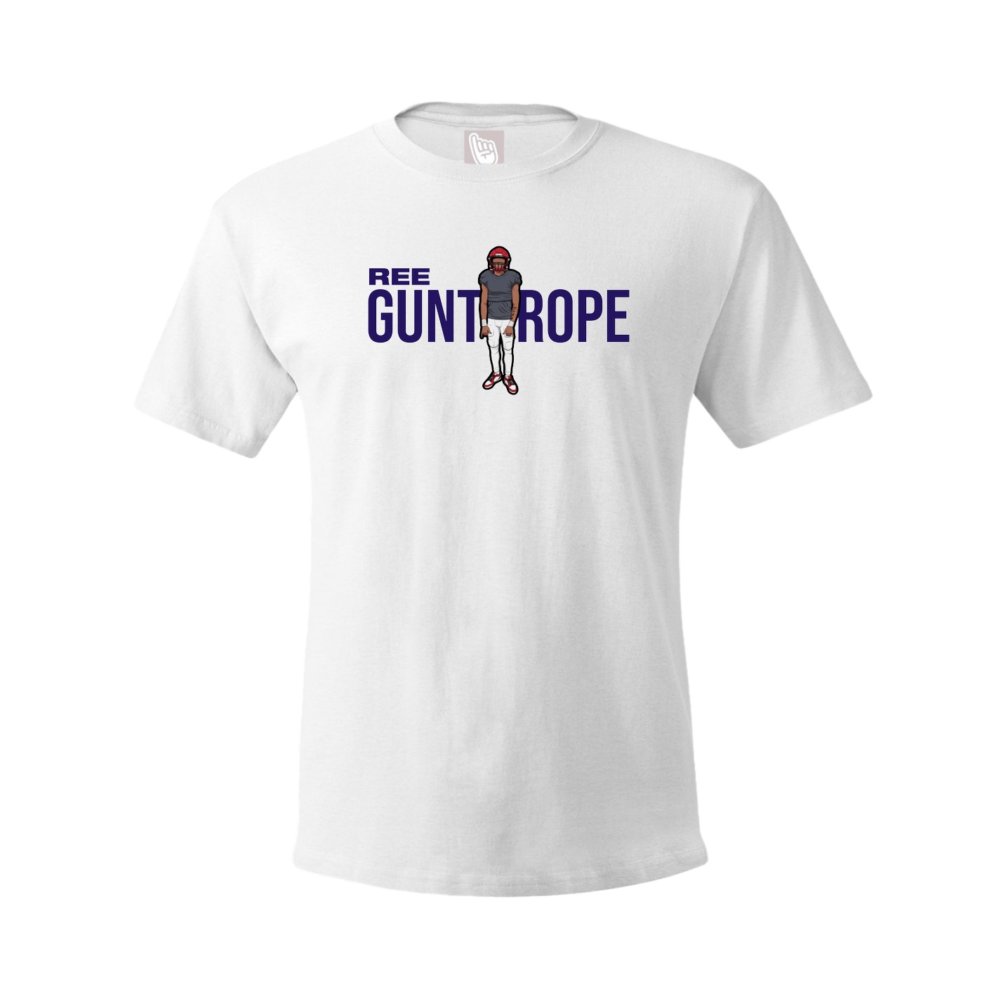Youth Tee — Player Name in White