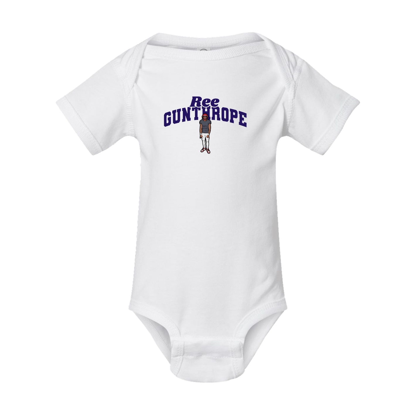 Baby Onesie — Signature Arch in White