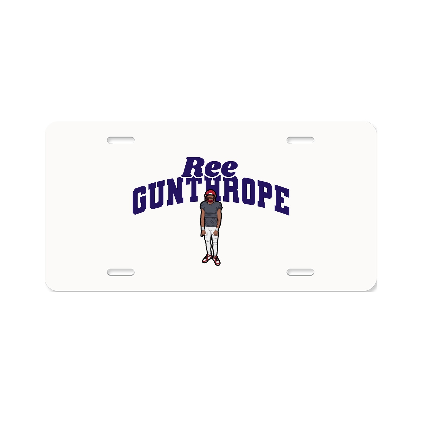 License Plate — Signature Arch in Classic
