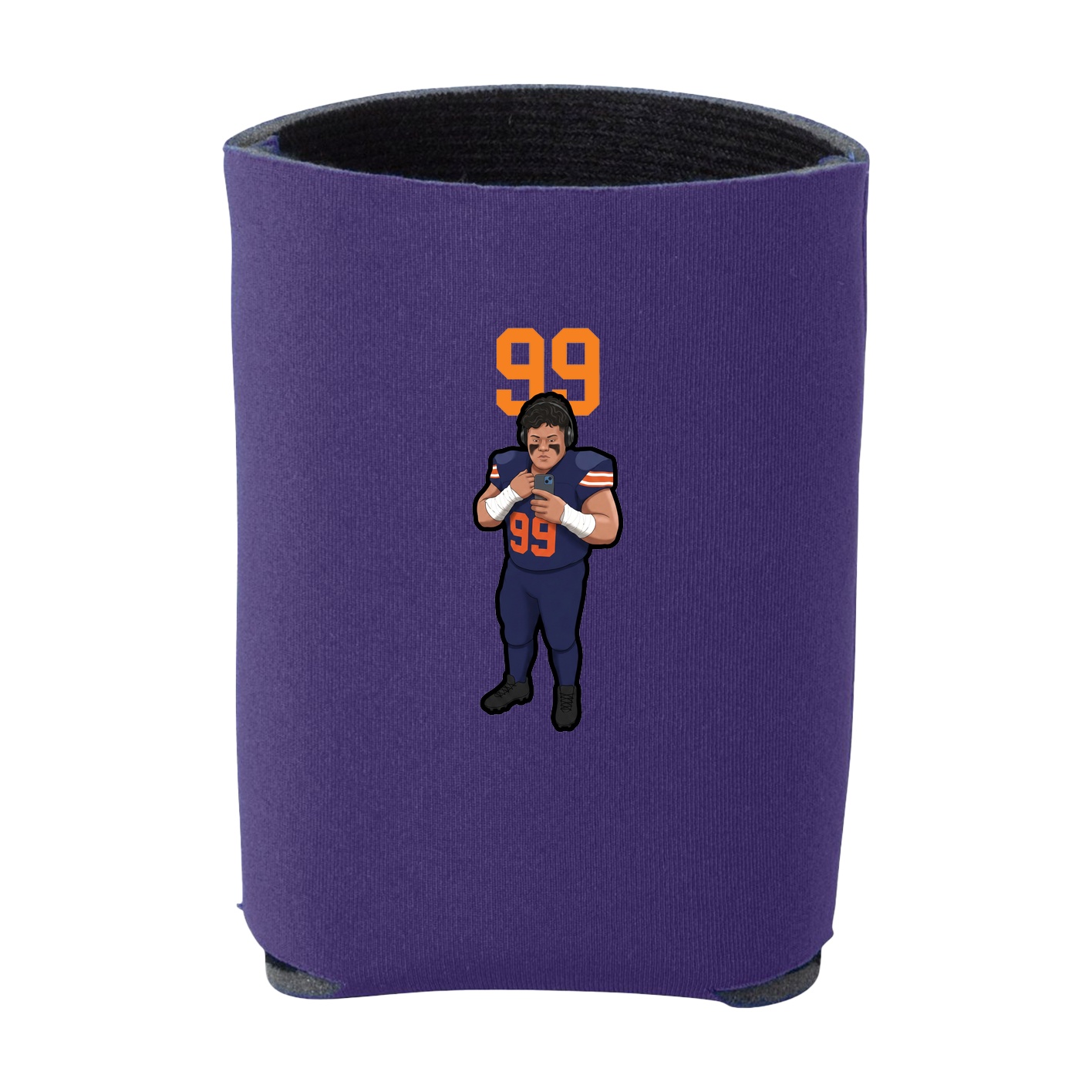 Can Holder — Number Top in Purple