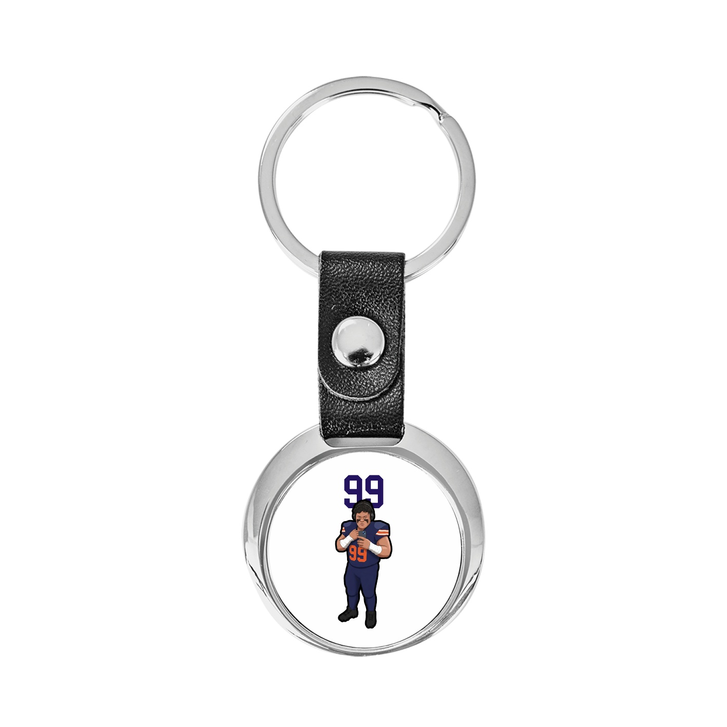 Key Chain — Number Top in Classic
