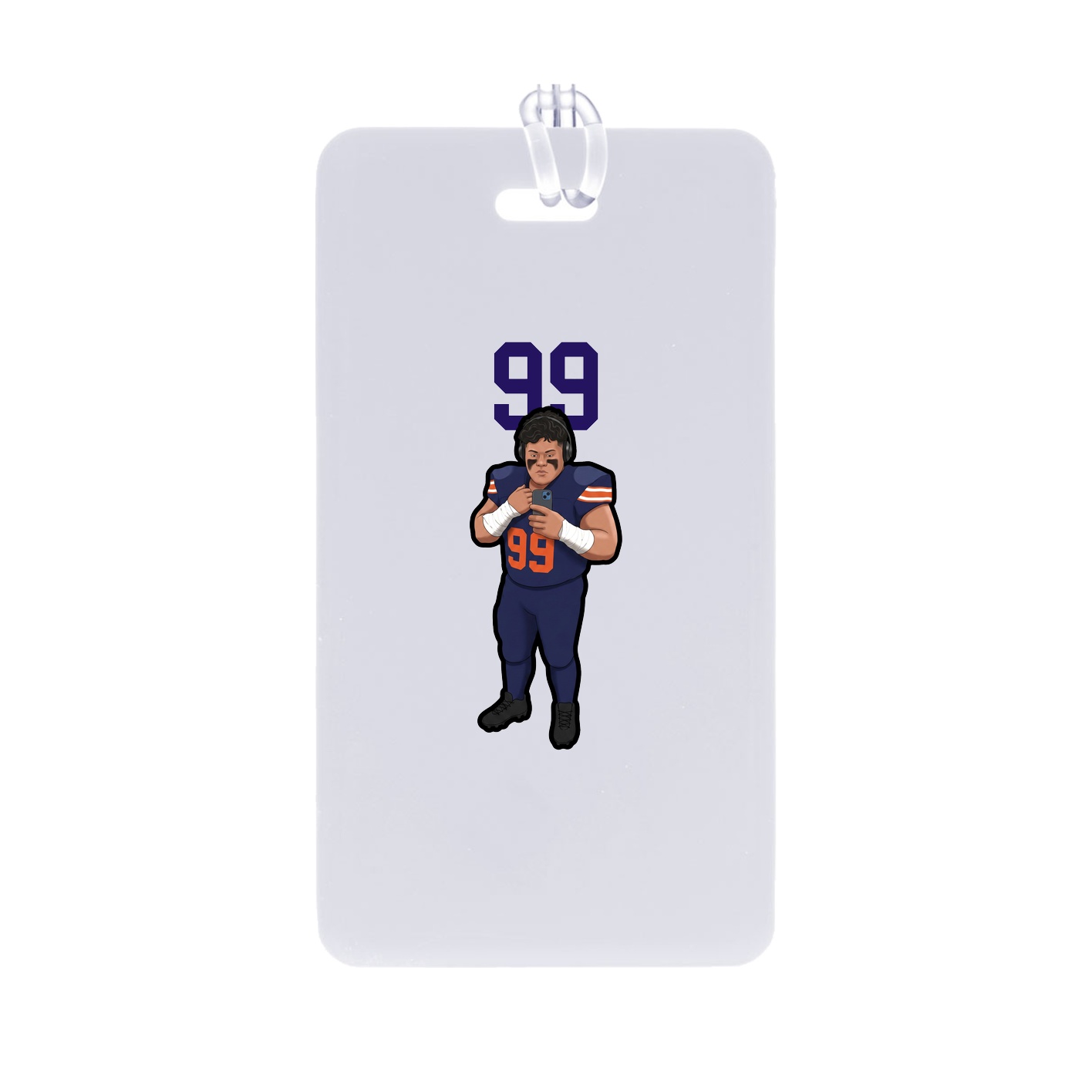 Bag Tag — Number Top in Classic