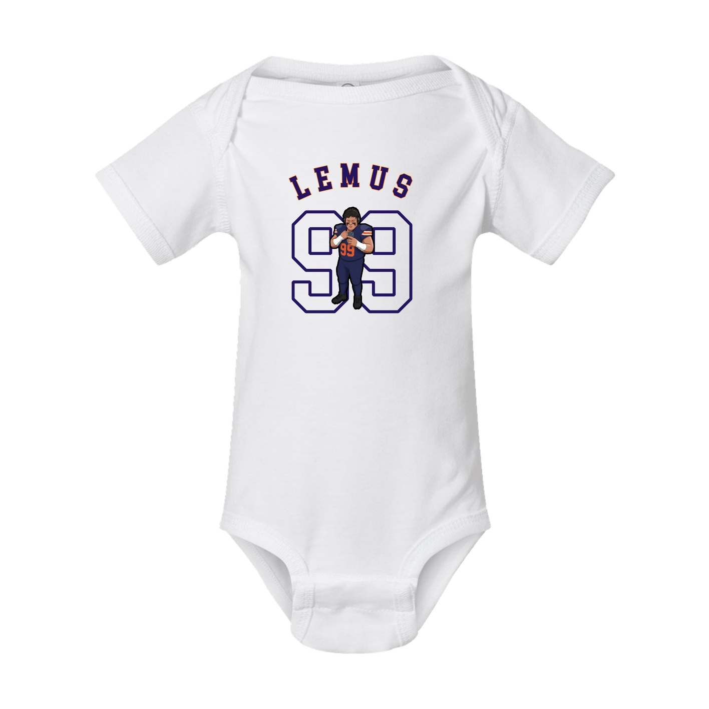 Baby Onesie — Shirsey Arch in White