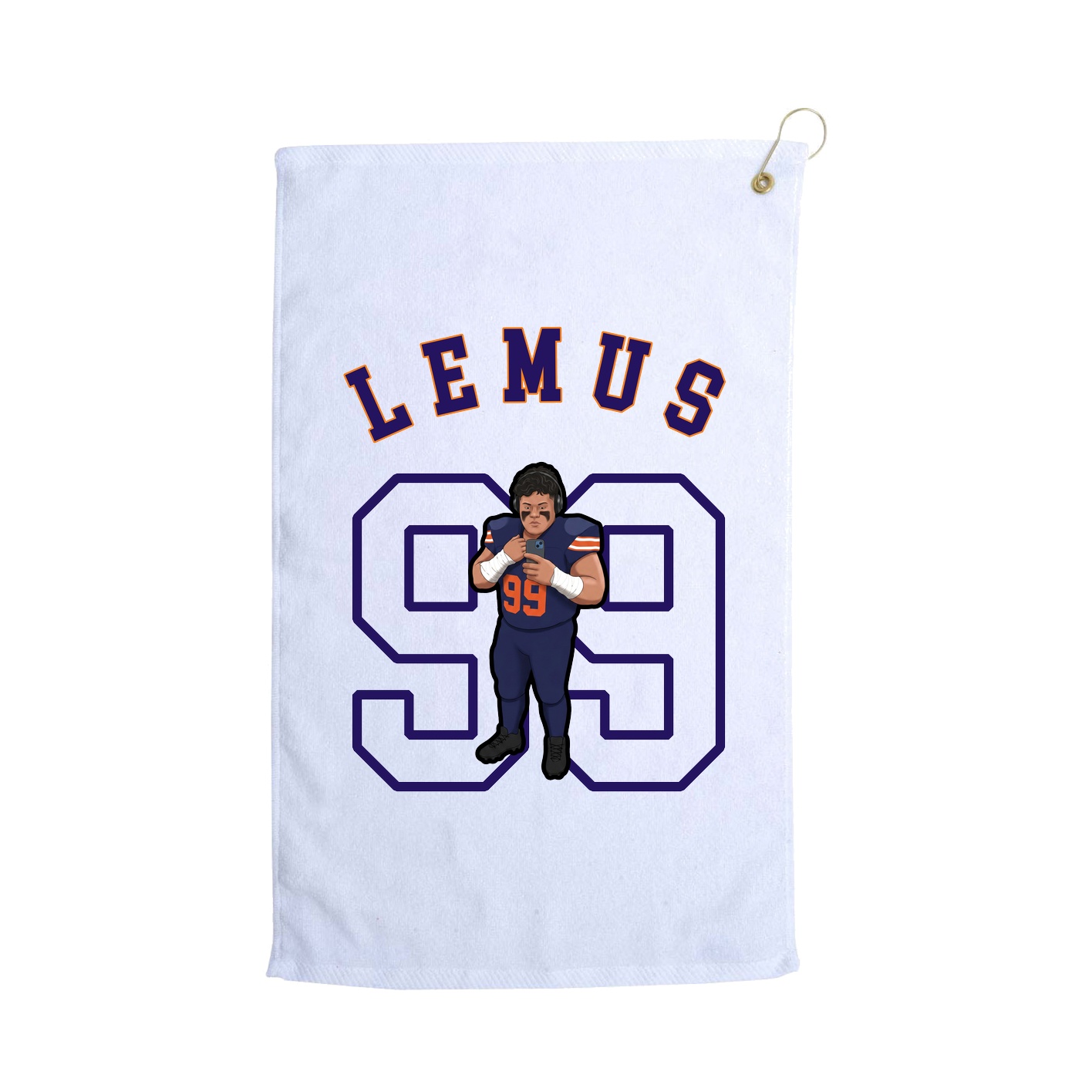Terry Velour Golf Towel