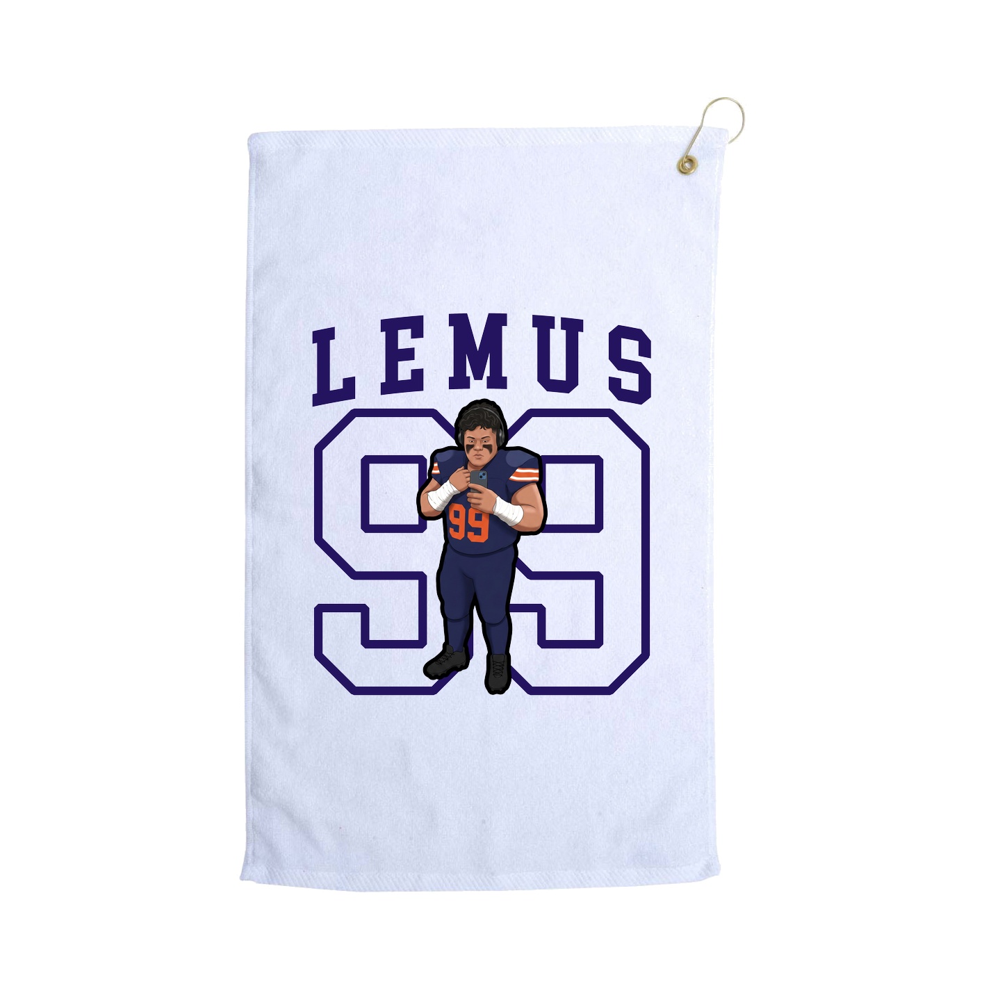 Golf Towel — Shirsey in White