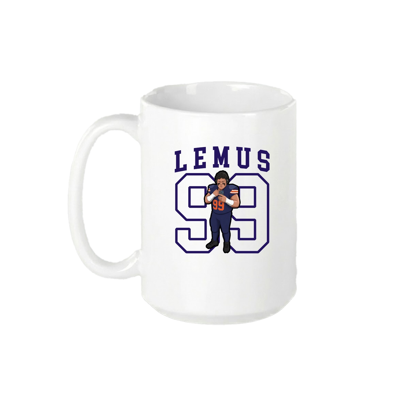 15oz Coffee Mug — Shirsey in White