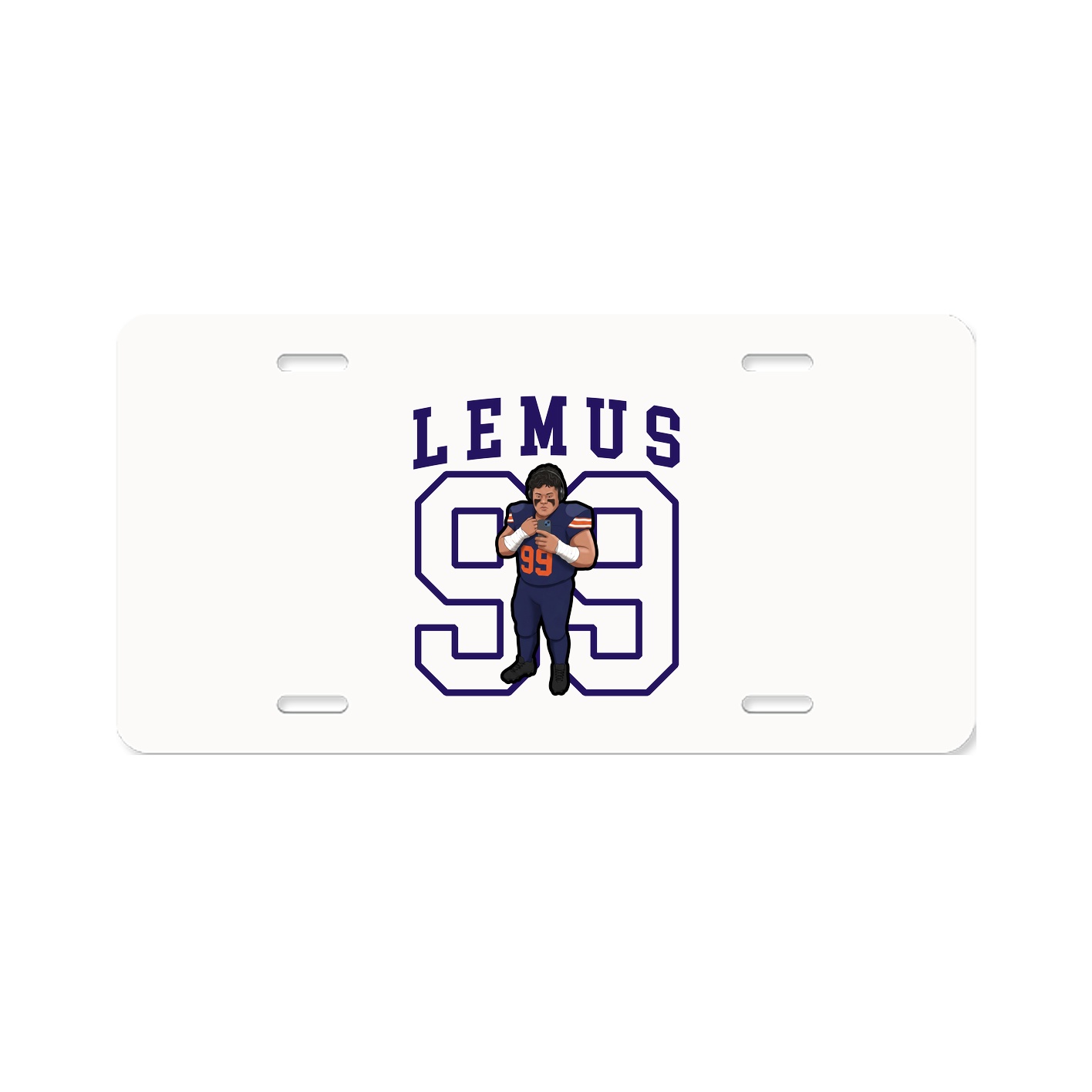 Aluminum License Plate