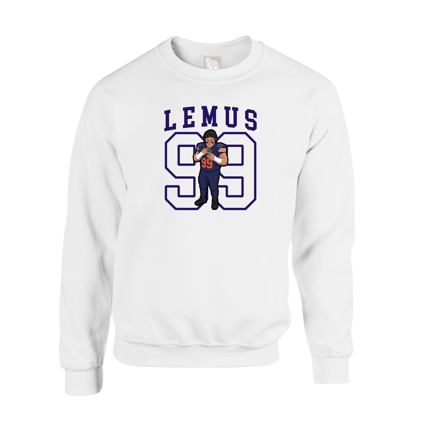 Fleece Crew — Shirsey in White
