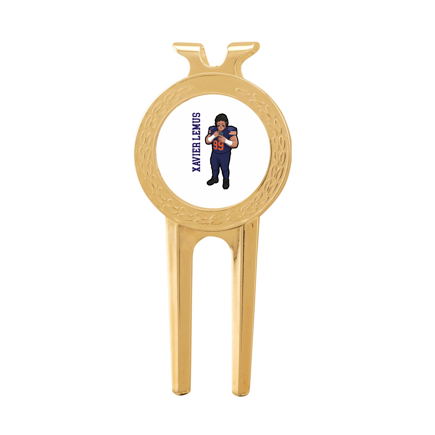 Divot Tool with Ball Marker — Name Vertical in Classic