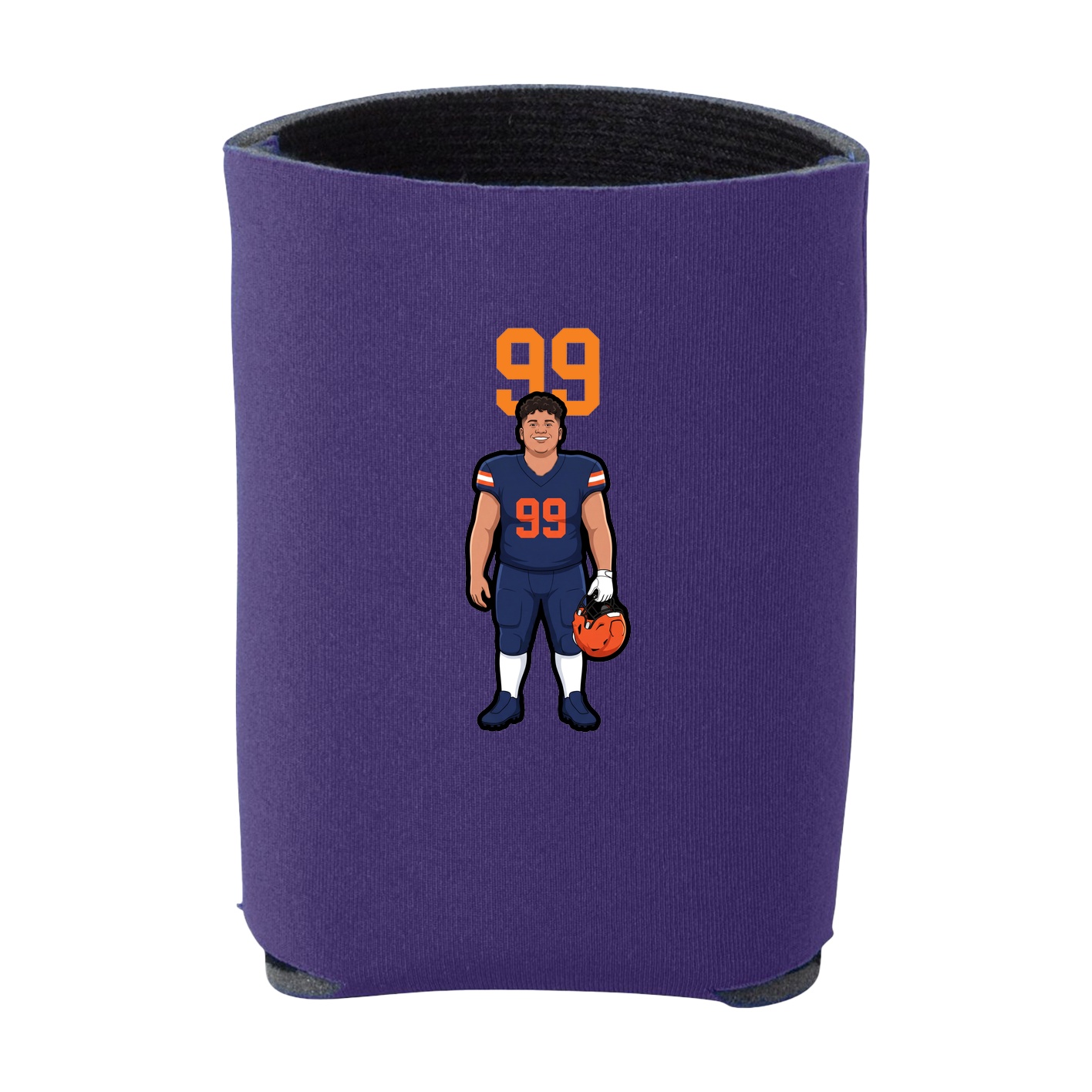 Can Holder — Number Top in Purple