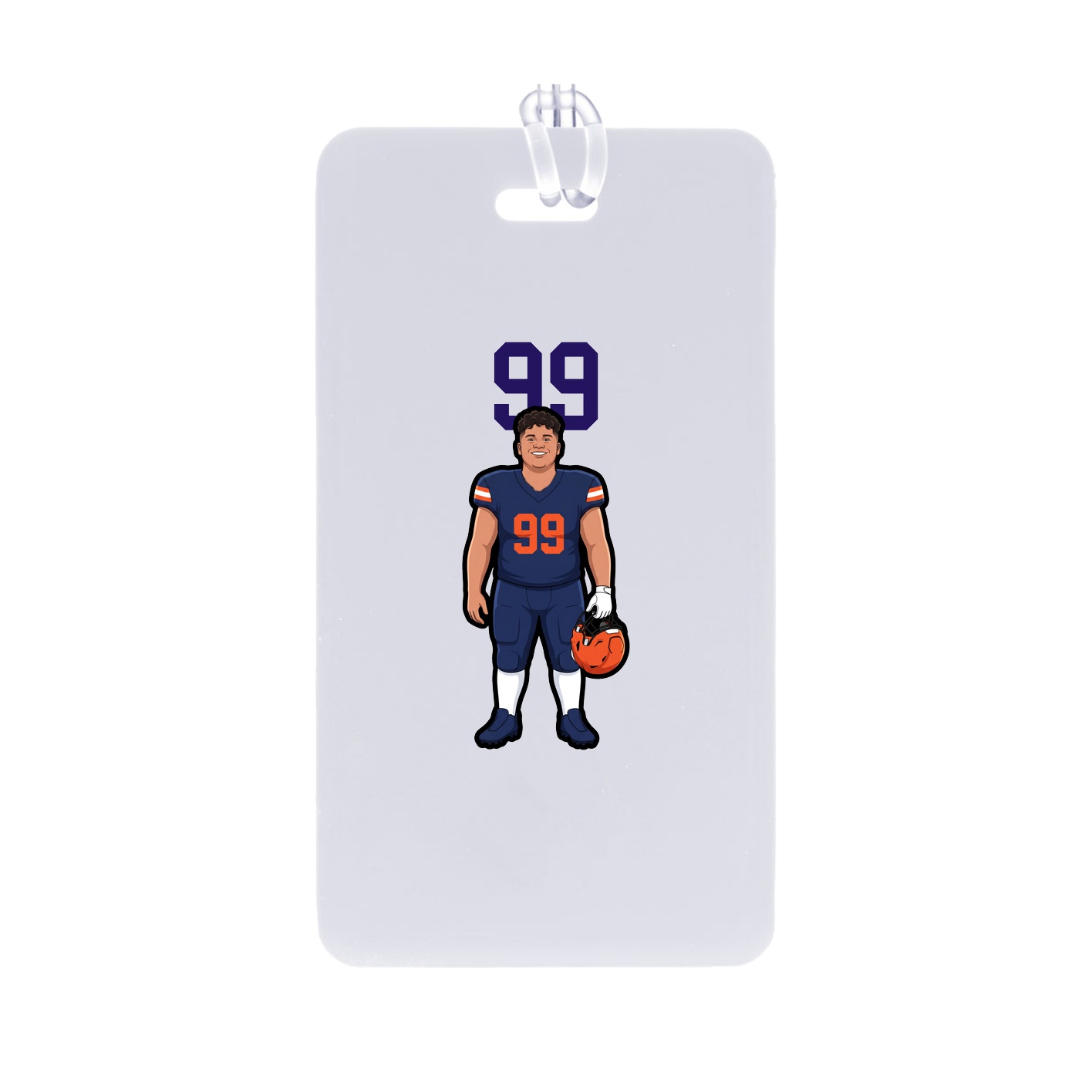 Bag Tag — Number Top in Classic