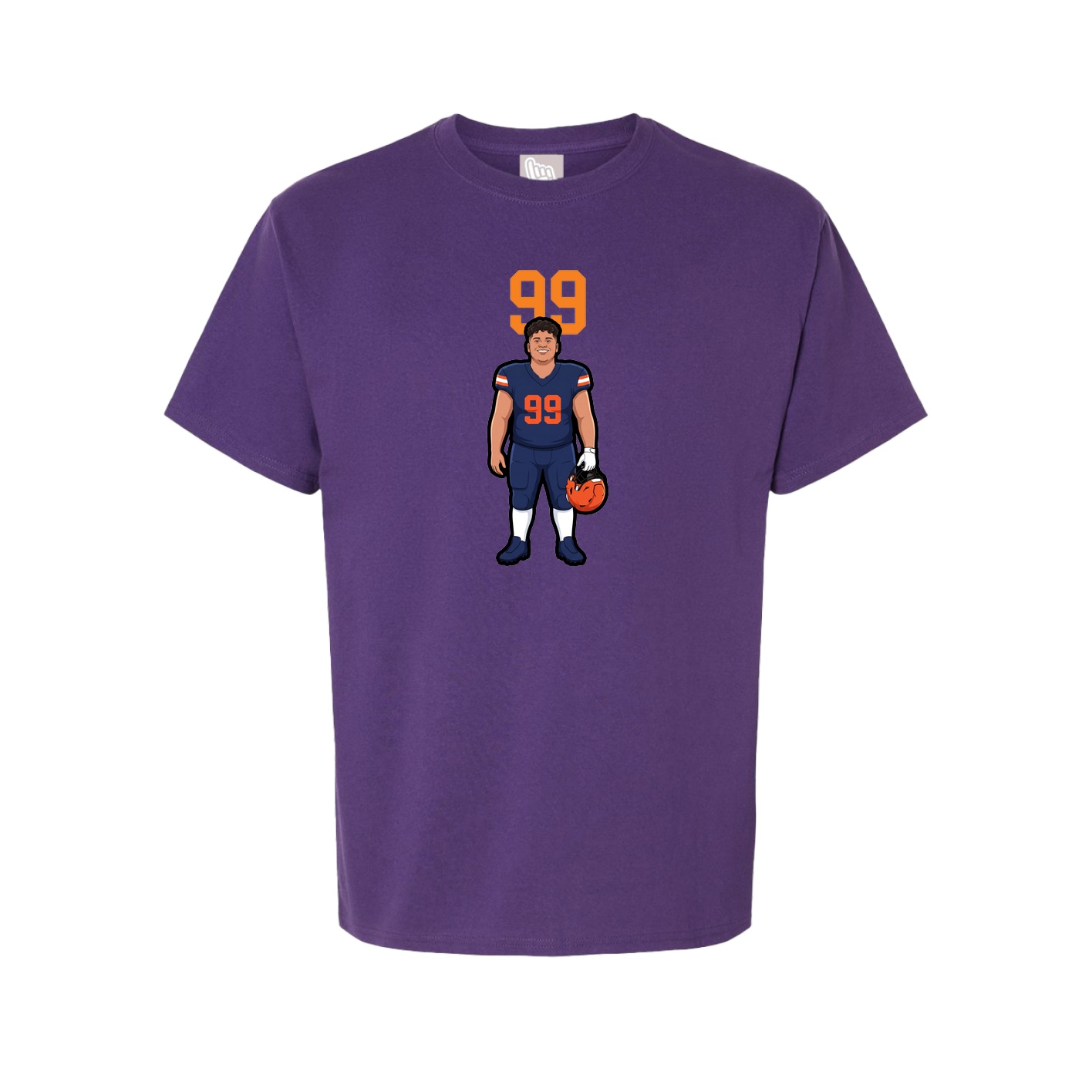 Tee — Number Top in Purple