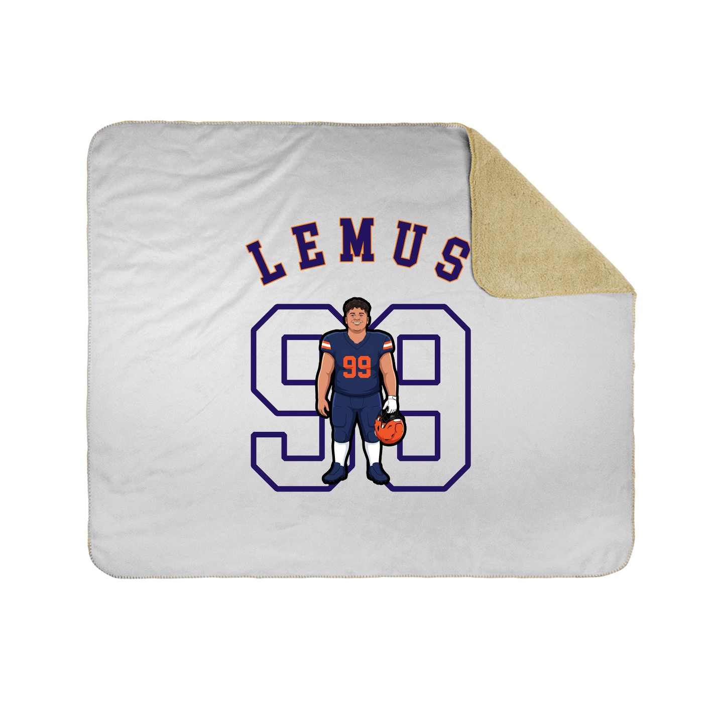 Throw Blanket — Shirsey Arch in White